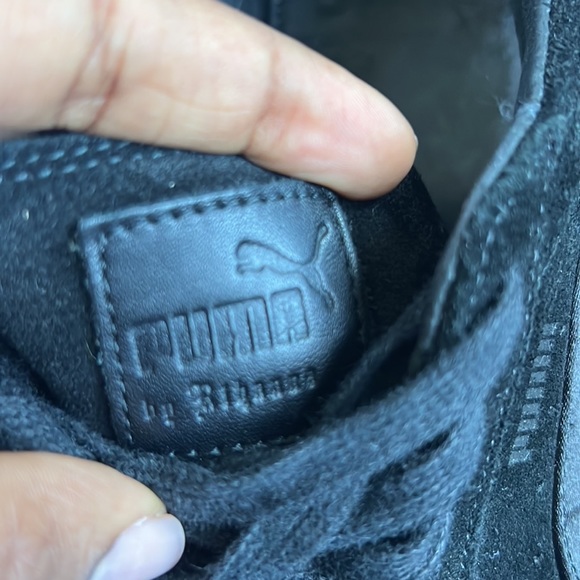 2016 FENTY X WMNS SUEDE CREEPERS BLACK - Picture 1 of 7